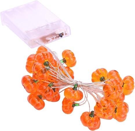 Williamsmugstore Pumpkin String Lights, halloween Fall Decorations for Home, Battery Operated  Lights, Fall Thanksgiving  for Indoor Decor LED...
