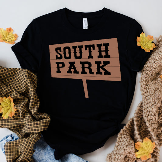 Williamsmugstore southpark shirt southpark sign post  t shirt  , southpark t shirt