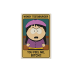 Williamsmugstore southpark wendy tessaburger  birthday card , greeting card for fans of southpark