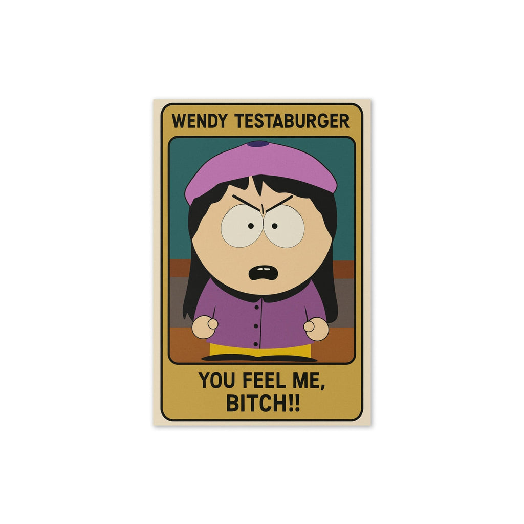 Williamsmugstore southpark wendy tessaburger  birthday card , greeting card for fans of southpark