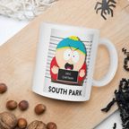 eric cartman mug shot ,southpark mug   gifts