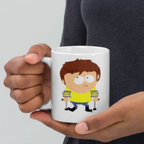 southpark jimmy ,handmade mug ,southpark cup,90s mug ,aminated cartoon series ,southpark gifts,cartman mug,90s coffee  mug,southpark cup