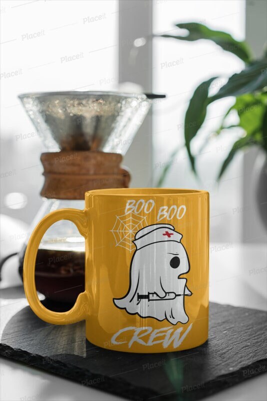 halloween ghost mug- boo ghost mug, ghost coffee mug -happy halloween gift-fall mug