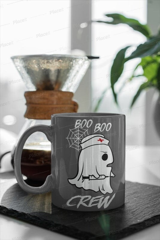 halloween ghost mug- boo ghost mug, ghost coffee mug -happy halloween gift-fall mug