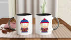 southpark worried stan marsh,southpark ceramic mug gift,90s animated series,southpark gifts,southpsrk stan