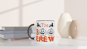 the boo crew halloween mug gift ,halloween tumbler  mug ,boo crew halloween coffee mug