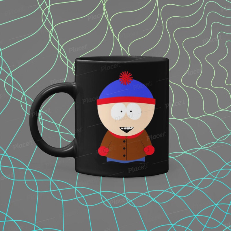 south park stan marsh  mug gift ,90s cartoon ,southpark animated cartoon, ceramic mug gift,coffee mug gift