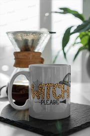 witch please mug, witch please slogan ,bitch hallooween,w tchy mug- halloween fall gift  -spooky season ,spooky mug ,gift for firends