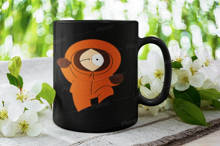 kenny mccormic southpark mug  ,90s animated cartoon,southpark gifts,southpark kenny.handmade ceramic coffee mug