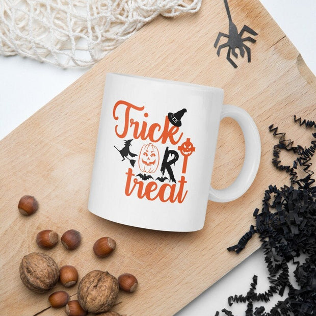 halloween trick or treat coffee mug,halloween fall/spooky vibes mug /halloween candy /,halloween spooky mug  gift