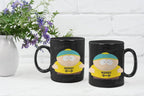 southpark  cartman wearing  beast t shirt  ,90s animated cartoon ,southpark mug gift,11oz coffee mug, southpark cup