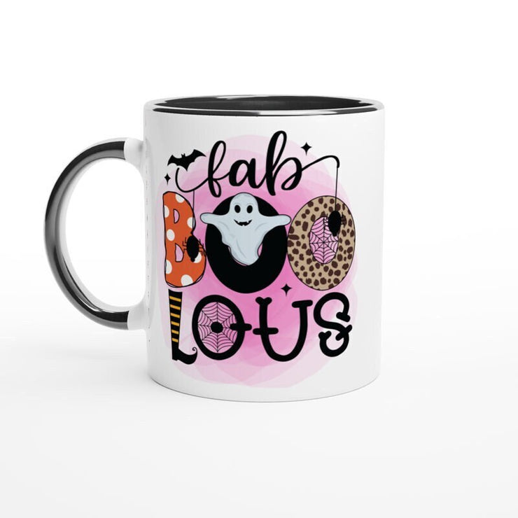 fabulous  halloween spooky mug ,halloween fall coffee mug ,gift idea for halloween