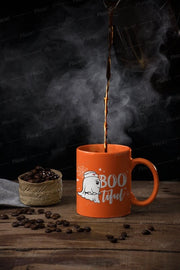 halloween ghost mug  gift , ceramic ghost mug  ,gift for nurse,halloween ghost mug