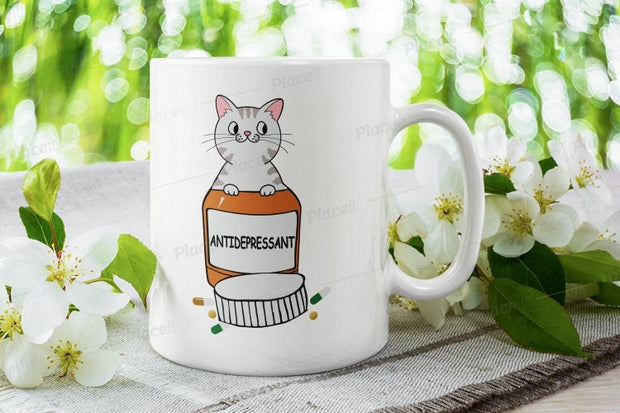 cat anti depressant ,anti depressant gift,gift for cat owners ,gift for cat lovers