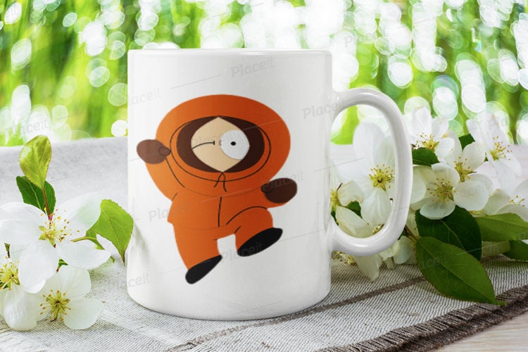 kenny mccormic southpark mug  ,90s animated cartoon,southpark gifts,southpark kenny.handmade ceramic mug