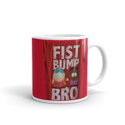 southpark mug , cartman mug, fist bump bro ,handmade eric mug gift, 90s animated cartoon ,southpark gift idea
