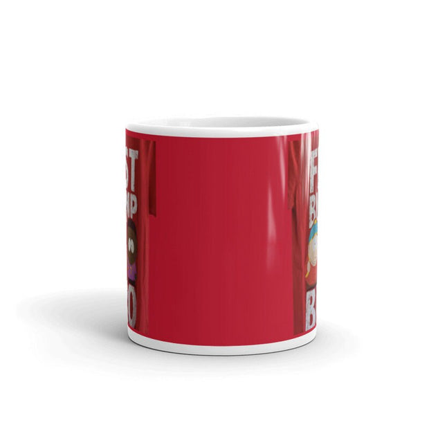 southpark mug , cartman mug, fist bump bro ,handmade eric mug gift, 90s animated cartoon ,southpark gift idea