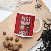 southpark mug , cartman mug, fist bump bro ,handmade eric mug gift, 90s animated cartoon ,southpark gift idea