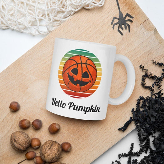 pumpkin Face Coffee Mug  | Trick or Treat | Pumpkin Fall Mugs | Halloween Mugs | Fall Mug