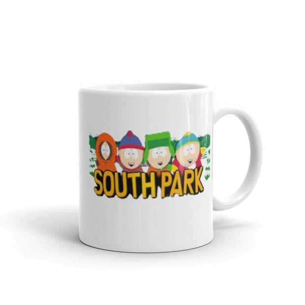 southpark mug ,eric cartman and friends mug ,90s animated cartoon,southpark mug gift