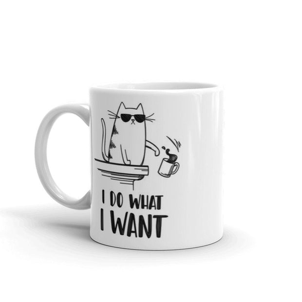 i do what i want cat , Funny cat mug,mug for cat lovers,gift for cat lovers
