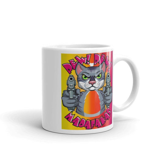 PEW Pew Madafakas Mug -Cat Mug -Cup Grump Mug Cup For Him -Christmas mug- Sarcastic Mug