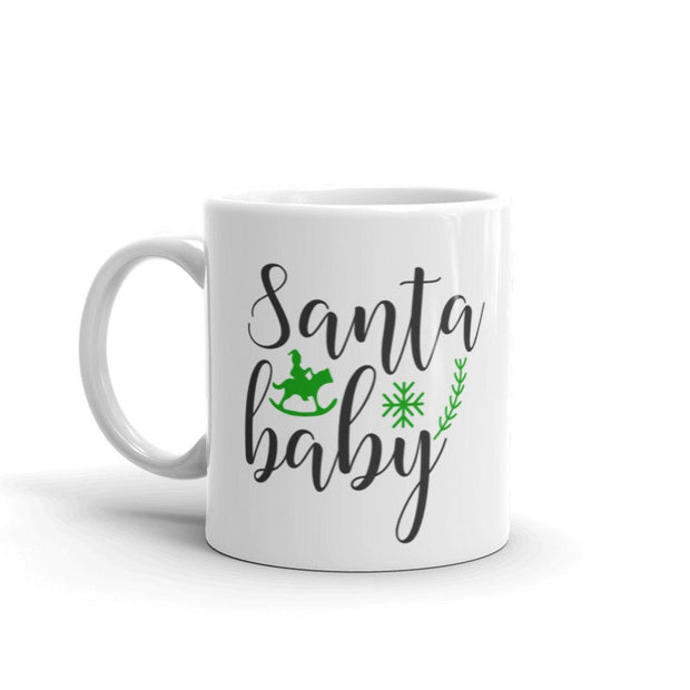 santa baby,christmas eve mug ,11oz  ceramic xmas coffee mug ,gift for her ,novetly Christmas gift