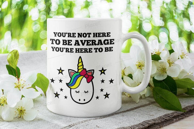 unicorn mug , here to be unicorn  ,unicorn lover gift ,super unicorn cup,lgbt mug