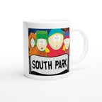 southpark characters,  handmade ceramic southpark mug,90s animated cartoon,southpark gifts