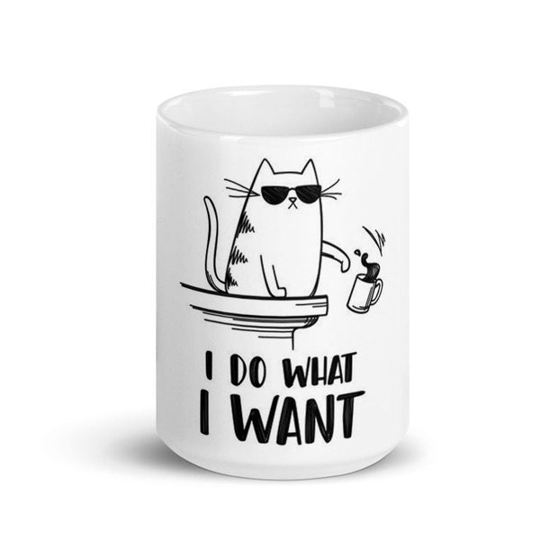 i do what i want cat , Funny cat mug,mug for cat lovers,gift for cat lovers