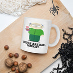 mr garrison drugs are bad mmkay , southpark mug ,drugs are bad ,90s animated cartoon mug,90s mug, gift for southpark lovers