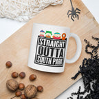 eric cartman striaght outta southpark ,handmade southpark mug,southpark gifts, cartman mug,90s cartoon mug