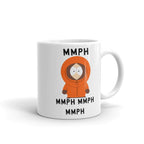 kenny mccornmick mmph -southpark gifts,handmade southpark mug,southpark gifts, kenny  mug,90s cartoon mug