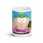 eric cartman  beef cake2000, southpark mug gift