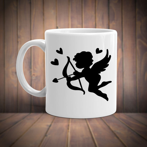 cupid is my  Valentine,happy valentines  day,  valentines day gift ,gift for her saying