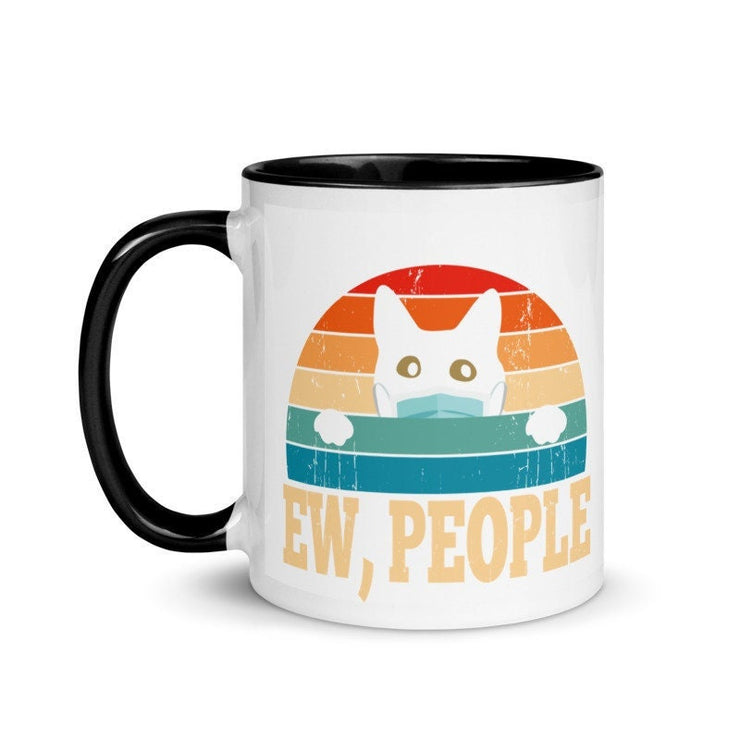 Ew People Cat Mug, Antisocial Mug, Cat Lover Gift, Cat Lover Mug, Crazy Cat Lady, Funny Mug, Cat Gifts, Cat Mum Mug