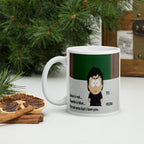 damien thorn -southpark  valentines mug ,southpark gift ,90s animated cartoon ,90s  mug ,southpark mug