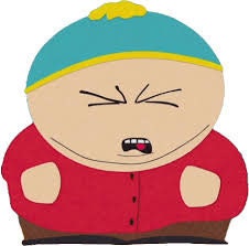 eric cartman pulling a moonie -southpark mug gifts