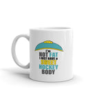 eric cartman im not fat  i just have a sweet hockey body -southpark gifts,handmade southpark mug , cartman mug,90s cartoon mug