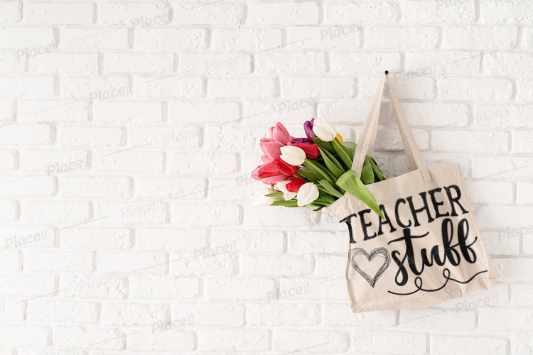 teacher stuff - Cotton Tote Bag, Funny Gifts For her