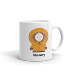 kenny mccormick  -southpark gifts,handmade southpark mug,southpark gifts,90s cartoon mug