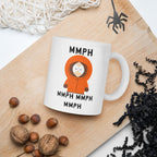 kenny mccornmick mmph -southpark gifts,handmade southpark mug,southpark gifts, kenny  mug,90s cartoon mug