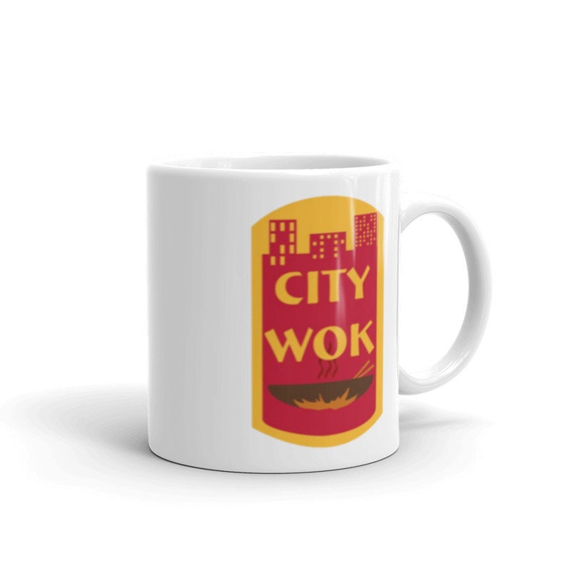 southpark city wok  - southpark gifts,handmade southpark mug,90s cartoon mug