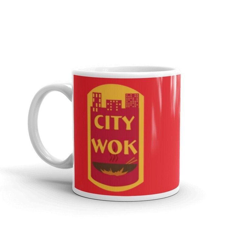 southpark city wok  - southpark gifts,handmade southpark mug,90s cartoon mug