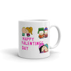 southpark happy valentines day   -southpark gifts,handmade southpark mug,southpark gifts, eric cop cartman mug,90s cartoon mug