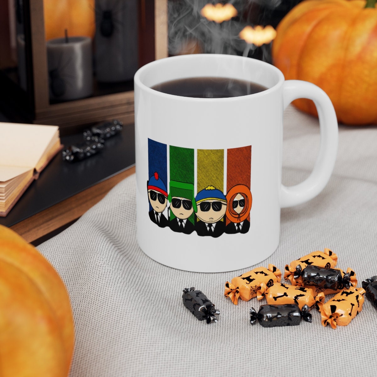 reserviour southpark ,handmade southpark mug,southpark gifts,southpark characters,90s cartoon mug,90s mug