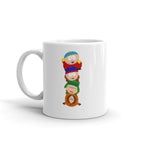 southpark gang  - southpark gifts,handmade southpark mug,90s cartoon mug