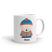stan marsh -southpark ,handmade southpark mug,southpark gifts,90s cartoon mug