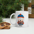 stan marsh -southpark ,handmade southpark mug,southpark gifts,90s cartoon mug