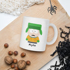 kyle  from southpark  -southpark gifts,handmade southpark mug,southpark gifts, ,90s cartoon mug